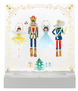 LED Light Up Nutcracker Fantasy Tabletop Figurine