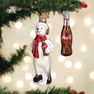 Coca-cola Polar Bear Set Ornament