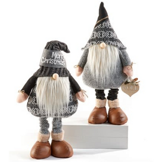 Extendable Gnome Décor, 2 Asst.