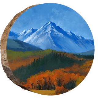 Fall in the Rockies Ornament