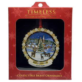 Peaceful Village Ornament
