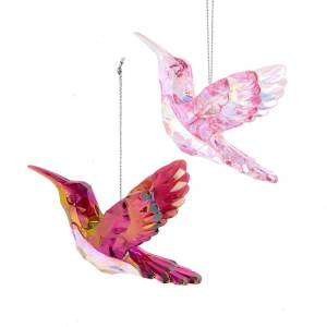 Acrylic Pink Hummingbird 2a