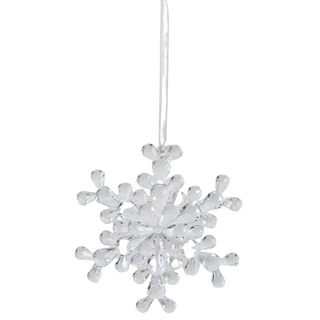 Bubbled Acrylic Snowflake
