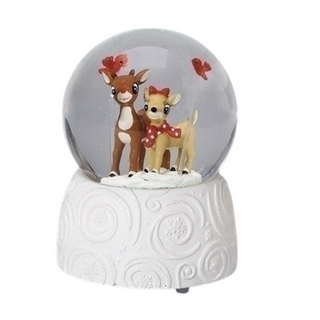 Rudolph Clarice Snowglobe