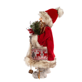 Kringles Santa Holding Gift Boxes