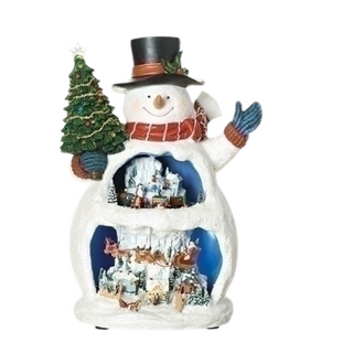 Led Snowman Multi Level