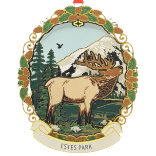 Elk Ornament