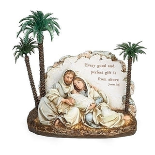 Holy Family Resting Under Tree