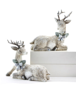 Snowy White Deer w Bow S2