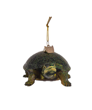 NG Glass Turtle Orn