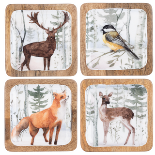 Woodland Animal Tidbit Tray