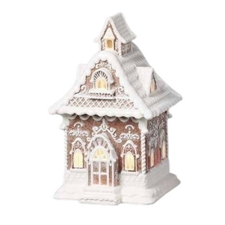 Frosted Gingerbread House