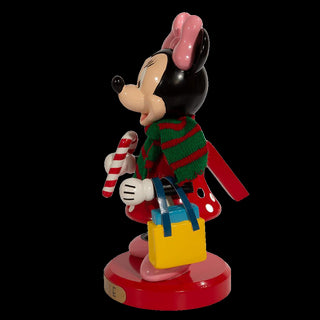 10" Disney© Minnie Mouse With Candy Cane Nutcracker