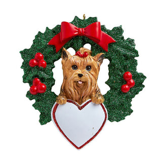 Yorkshire Terrier Wreath