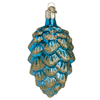 Blue Ponderosa Pine Cone