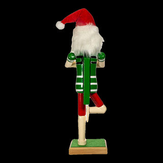 15" Yoga Santa Nutcracker