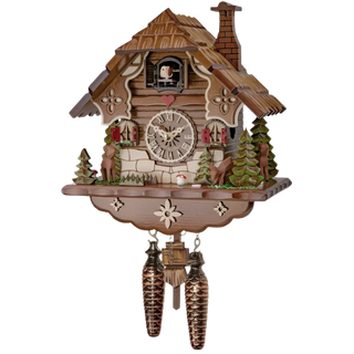 Engstler  Battery-operated Cuckoo Clock - Forest Cabin