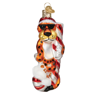 Chester Cheetah On Candy Cane